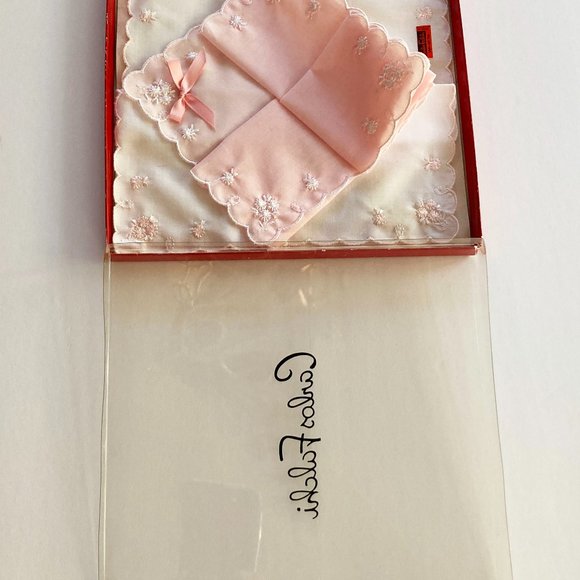Carlos Falchi Boxed Handkerchief Set - Picture 4 of 4